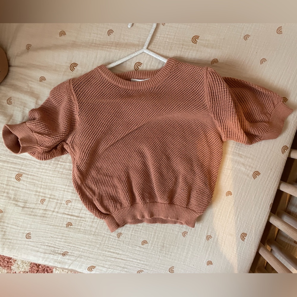 Soor ploom knit sweater toddler 3/4yr